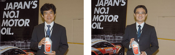 Atsusuke Ogasawara, presidente da JX / TomokazuKanesugi, diretor da JX